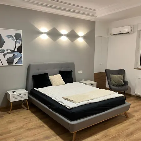 Panaromic View Penthouse In The Heart Of Vakantiehuis Boekarest