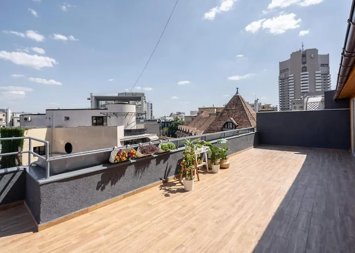 Panaromic View Penthouse In The Heart Of Vakantiehuis *